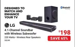 Visions Electronics 4.1-Channel Soundbar with Wireless Subwoofer offer