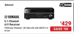 Visions Electronics 5.1-Channel A/V Receiver offer