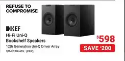 Visions Electronics Kef Hi-Fi Uni-Q Bookshelf Speakers offer