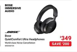 Visions Electronics Bose QuietComfort Ultra Headphones offer