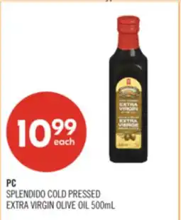 Shoppers Drug Mart PC SPLENDIDO COLD PRESSED EXTRA VIRGIN OLIVE OIL offer