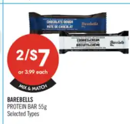 Shoppers Drug Mart BAREBELLS PROTEIN BAR offer