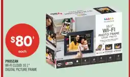 Shoppers Drug Mart PROSCAN WI-FI CLOUD 10.1 DIGITAL PICTURE FRAME offer