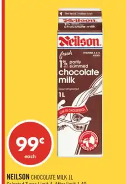 Shoppers Drug Mart NEILSON CHOCOLATE MILK offer