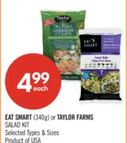 Shoppers Drug Mart EAT SMART (340g) or TAYLOR FARMS SALAD KIT offer