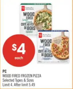 Shoppers Drug Mart PC W000 FIRED FROZEN PIZZA offer