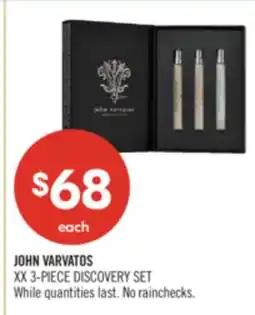 Shoppers Drug Mart JOHN VARVATOS XX 3-PIECE DISCOVERY SET offer