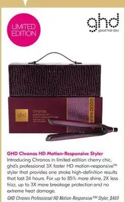 Shoppers Drug Mart GHD Chronos HD Motion-Responsive Styler offer