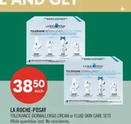Shoppers Drug Mart LA ROCHE-POSAY TOLERIANCE DERMALLERGO CREAM or FLUID SKIN CARE SETS offer