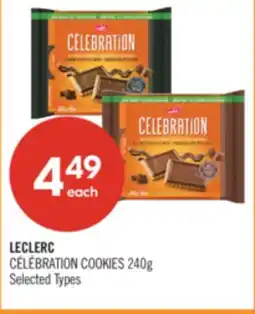 Shoppers Drug Mart LECLERC CÉLÉBRATION COOKIES offer