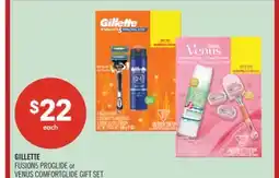 Shoppers Drug Mart GILLETTE FUSION5 PROGLIDE or VENUS COMFORTGLIDE GIFT SET offer