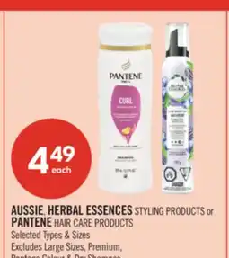 Shoppers Drug Mart AUSSIE, HERBAL ESSENCES STYLING PRODUCTS or PANTENE HAIR CARE PRODUCTS offer