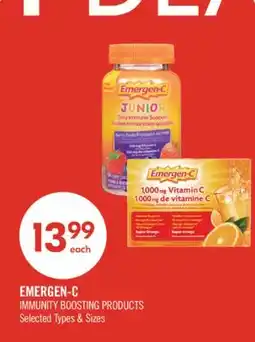 Shoppers Drug Mart EMERGEN-C IMMUNITY BOOSTING PRODUCTS offer
