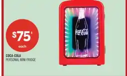 Shoppers Drug Mart COCA-COLA PERSONAL MINI FRIDGE offer
