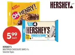 Shoppers Drug Mart HERSHEY'S MULTIPACK CHOCOLATE BARS offer