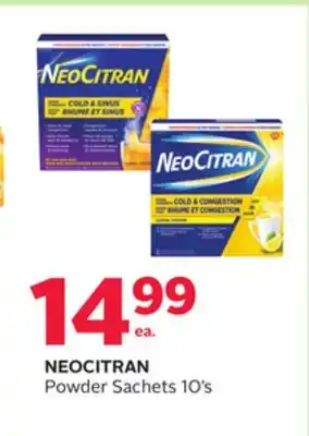 Rexall NEOCITRAN Powder Sachets offer