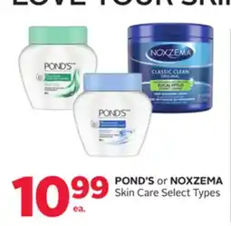 Rexall POND'S or NOXZEMA Skin Care offer