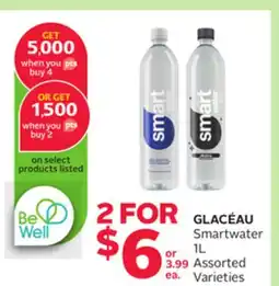 Rexall GLACÉAU Smartwater offer