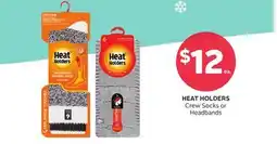 Rexall HEAT HOLDERS Crew Socks or Headbands offer