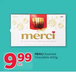 Rexall MERCI Assorted Chocolates offer