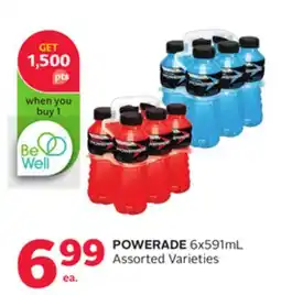 Rexall POWERADE 6x591mL offer