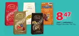 Rexall LINDT or GHIRARDELLI Bagged Chocolate offer
