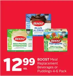 Rexall BOOST Meal Replacement Beverages or Puddings offer