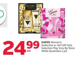 Rexall GUESS Women's Seductive or Girl Gift Sets offer