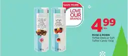 Rexall ROSE & ROBIN Toffee Bites or Soft Toffee Candy offer