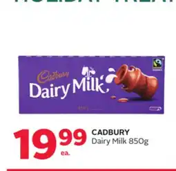 Rexall CADBURY Dairy Milk offer