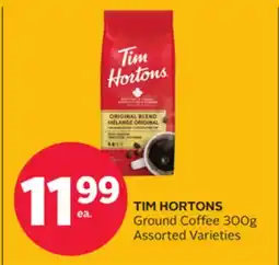 Rexall TIM HORTONS Ground Coffee offer