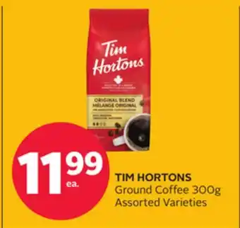 Rexall TIM HORTONS Ground Coffee offer