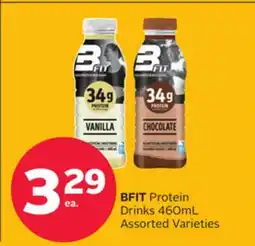 Rexall BFIT Protein Drinks offer