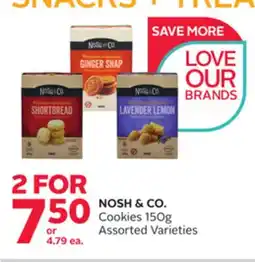 Rexall NOSH & CO. Cookies offer
