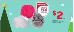 Rexall KIT Body Sponge offer