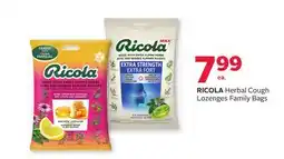 Rexall RICOLA Herbal Cough Lozenges Family Bags offer