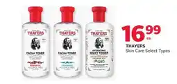 Rexall THAYERS Skin Care offer