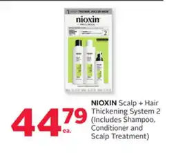 Rexall NIOXIN Scalp + Hair Thickening System 2 offer