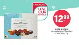 Rexall ROSE & ROBIN Luxury Belgian Chocolate Collection offer