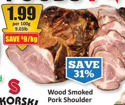 Starsky Wood Smoked Pork Shoulder offer
