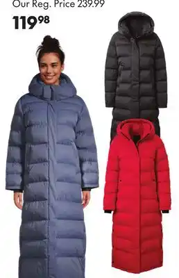Sport Chek RIPZONE WOMEN'S SUNDAY EXTRA LONG PUFFER JACKET offer