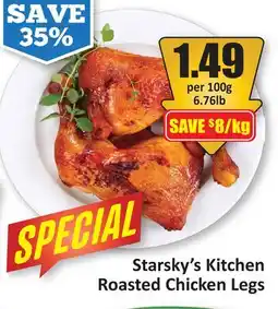 Starsky Starsky's Kitchen Roasted Chicken Legs offer