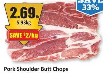 Starsky Pork Shoulder Butt Chops offer