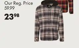 Sport Chek RIPZONE MEN'S SIERRA 2.0 HOODED FLANNEL offer
