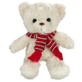 Staples Gry Mattr Plush Teddy Bear With Scarf offer