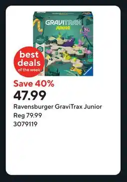 Staples Ravensburger GraviTrax Junior offer