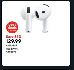 Staples AirPods 4 offer