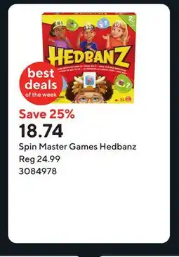 Staples Spin Master Games Hedbanz offer