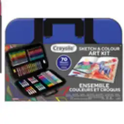 Staples Crayola Sketch & Colour Art Kit - Blue offer