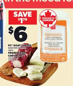 Independent City Market PC GOAT CHEESE, 140 G offer